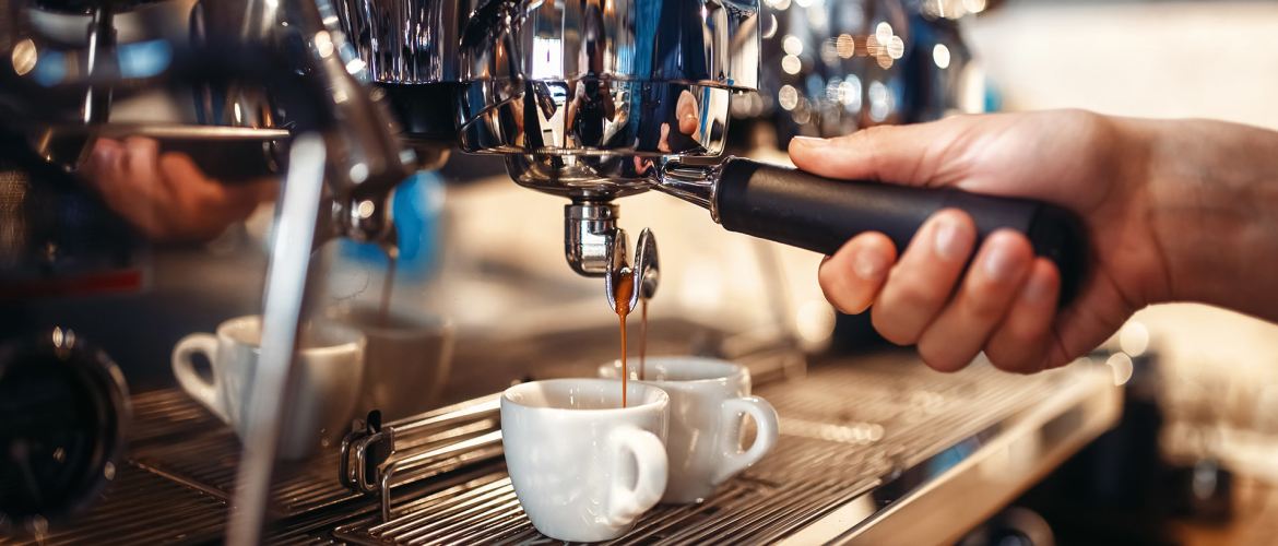 Koffiezetten met een espressomachine