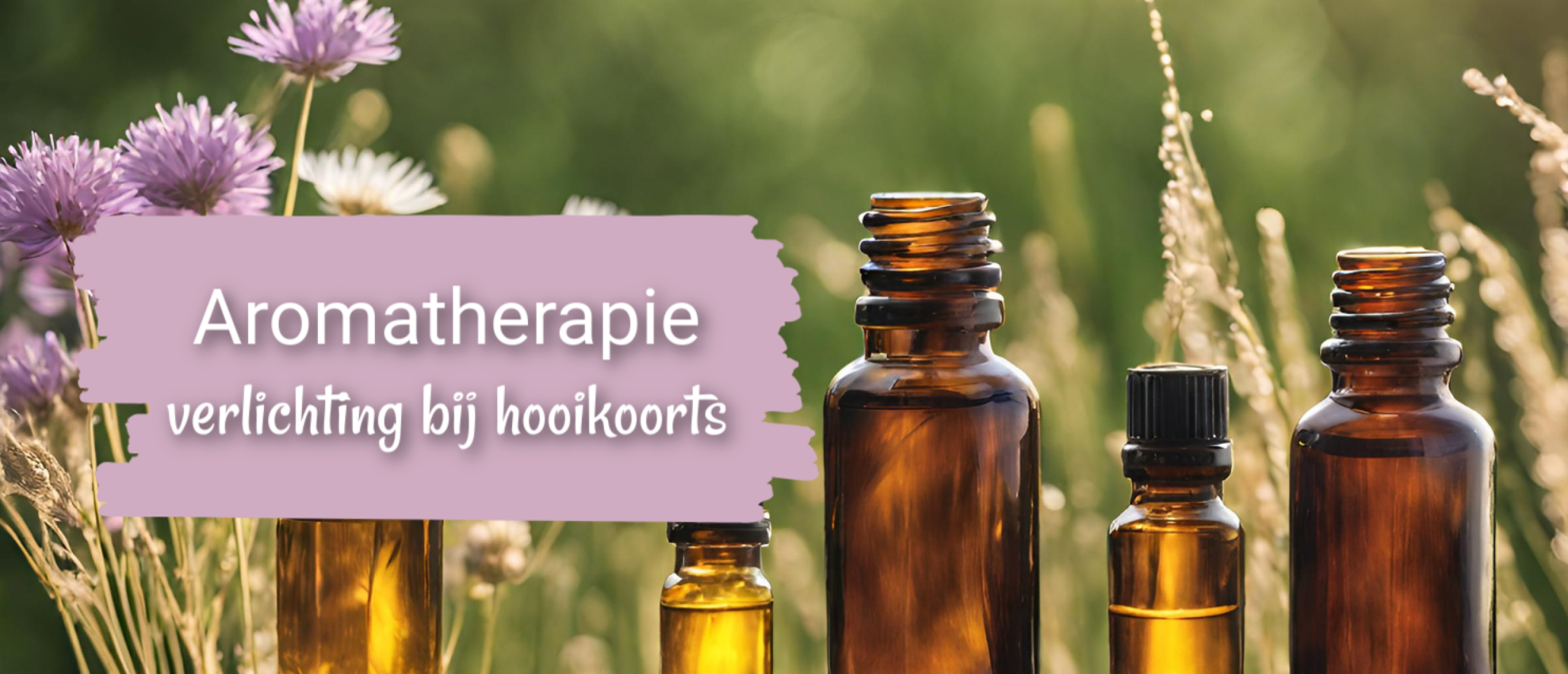 aromatherapie tegen hooikoorts
