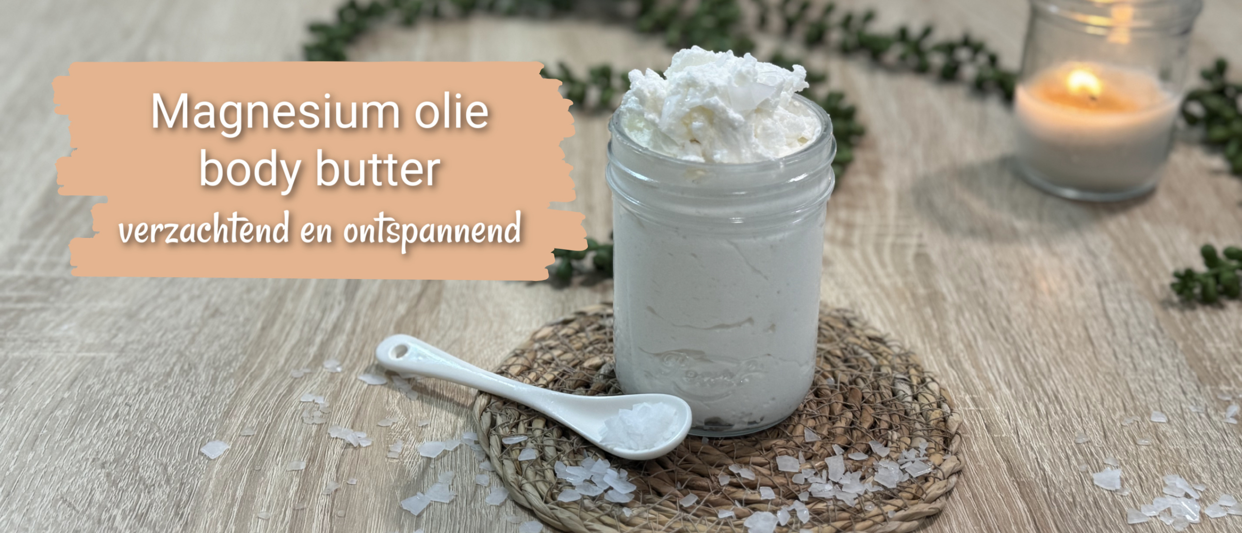 Magnesium olie bodybutter, makkelijk en effectief te gebruiken