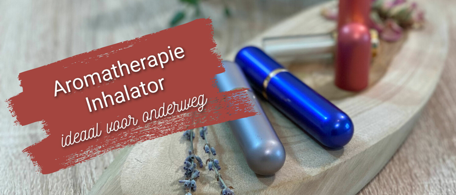 Aromatherapie inhalator, handig voor onderweg!