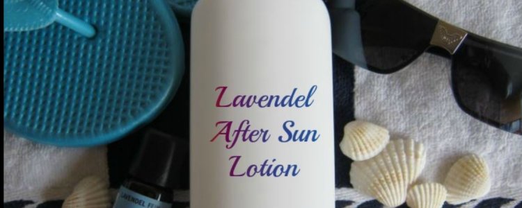 Lavendel after sun lotion, verzorgend en verzachtend na de zon