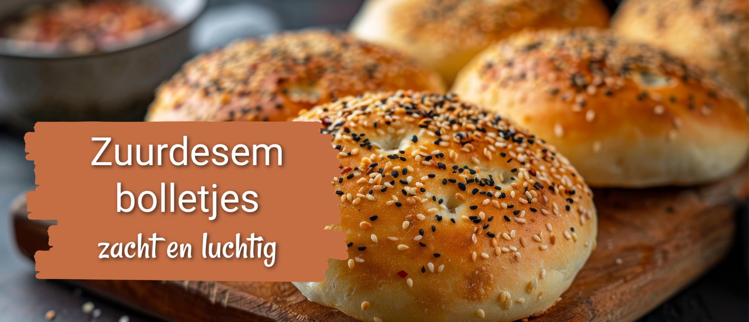 zachte zuurdesem bolletjes