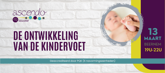 opleiding navorming cursus kindervoetjespediatrie kine kinderkine