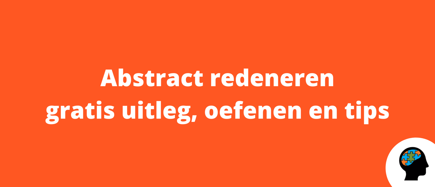 Abstract redeneren