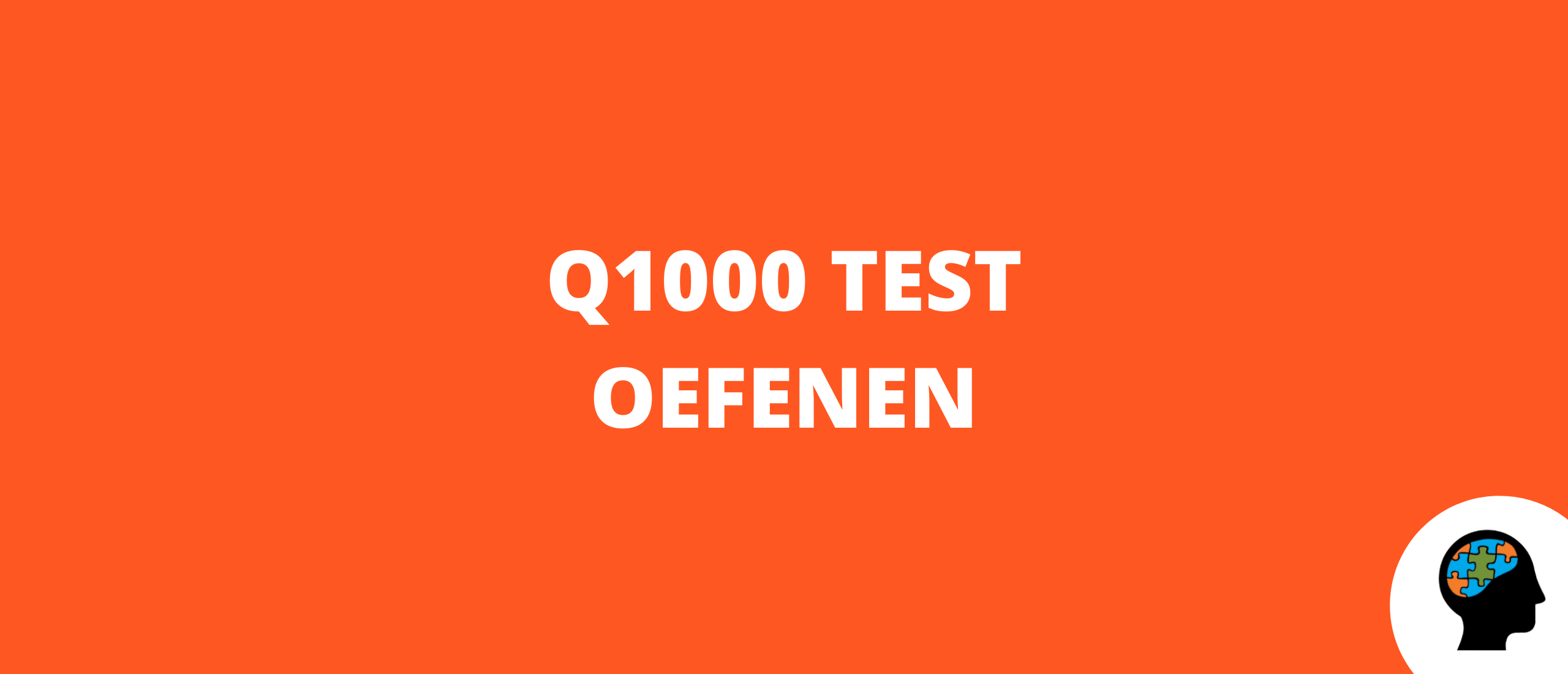 Q1000 test oefenen