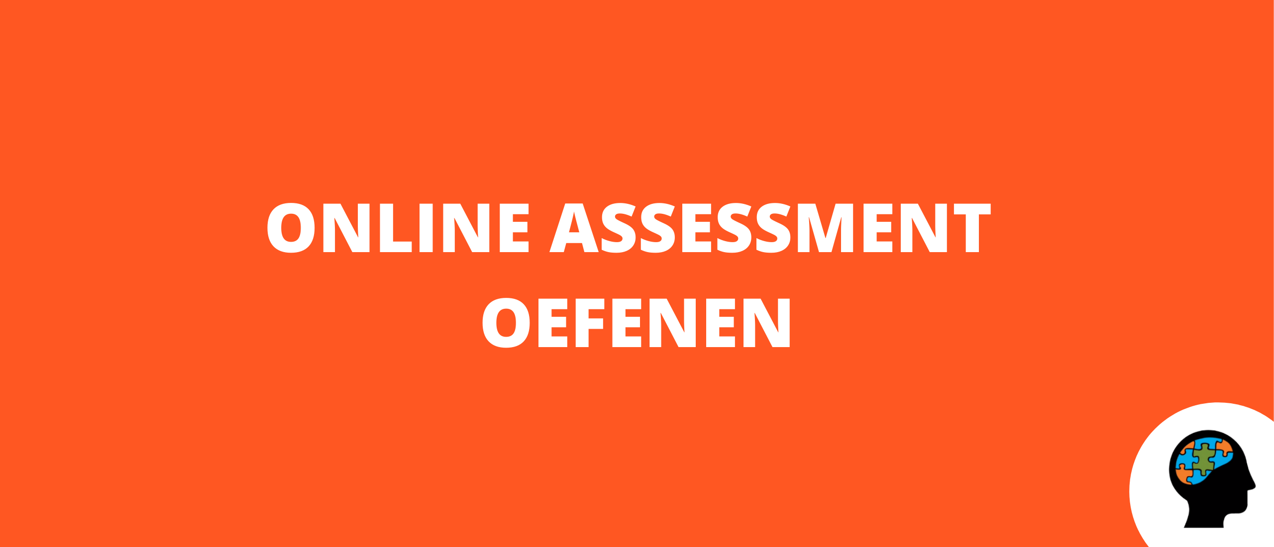 Online assessment oefenen
