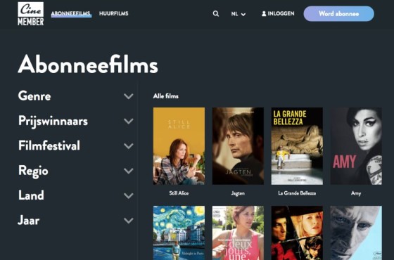 CineMember online film archive video SVOD TVOD