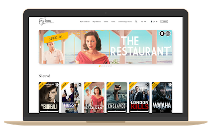 SVOD streaming service with AudiencePlayer