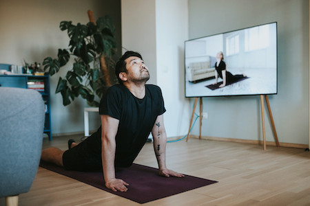 Yoga smart tv app with AudiencePlayer