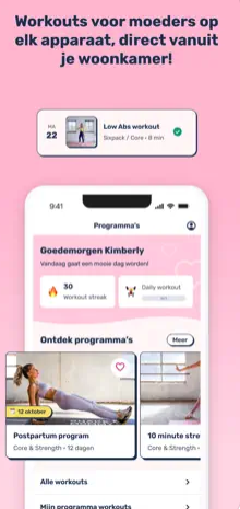 New Born Fit Mama app