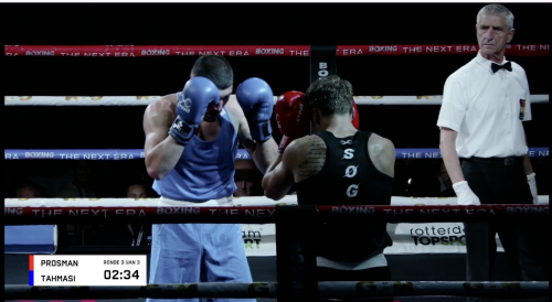 Unifight bokswedstrijden live streaming met AudiencePlayer