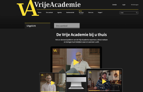 VA Thuis is gebouwd met AudiencePlayer