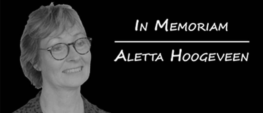 In Memoriam | Aletta Hoogeveen