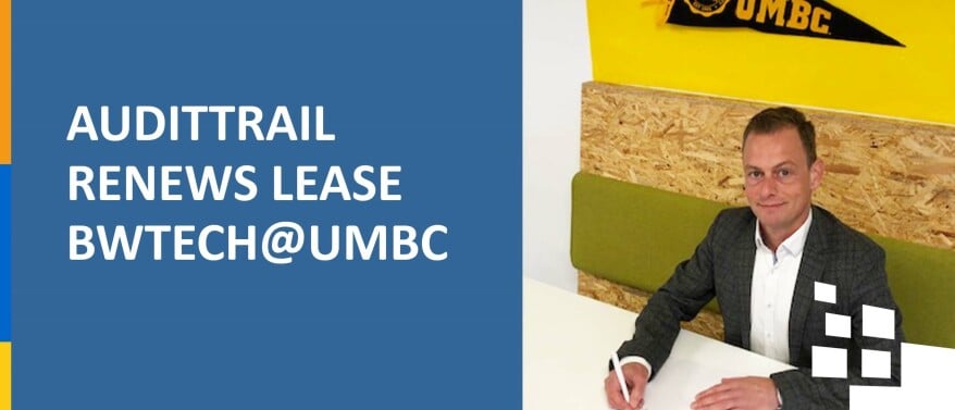 Audittrail Group renews lease at bwtech@UMBC