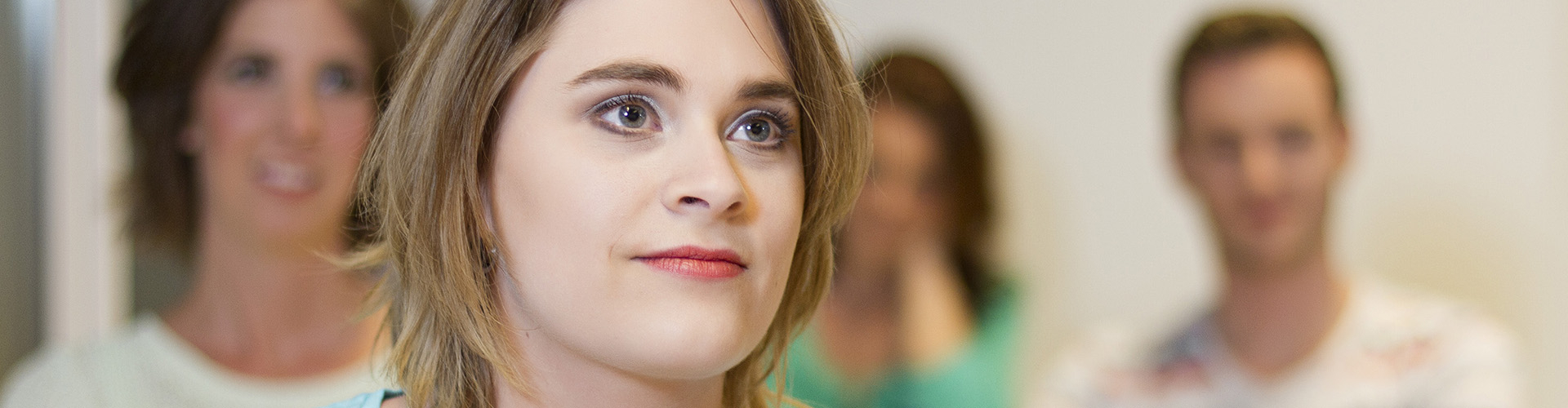 cursisten van de human resource opleiding in de klas