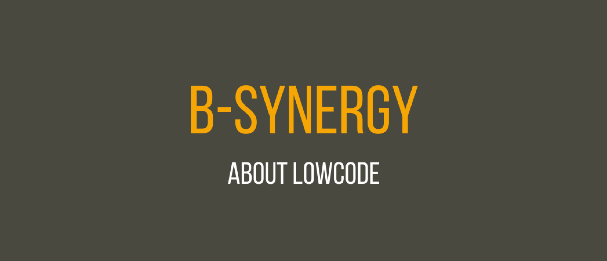 lowcode