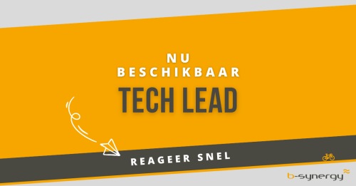 tech lead beschikbaar