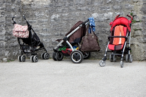Sporten met een baby buggy