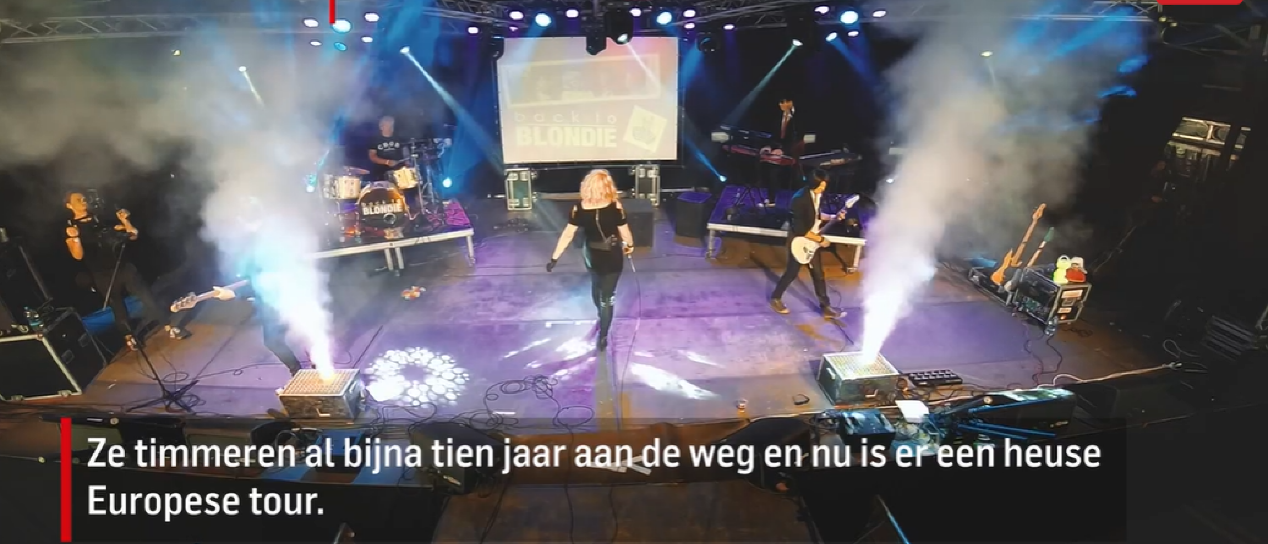 Nijmeegse tributeband Back to Blondie verovert Europa