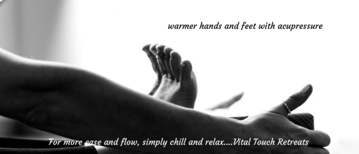 How to warm up your cold hands and feet with acupressure