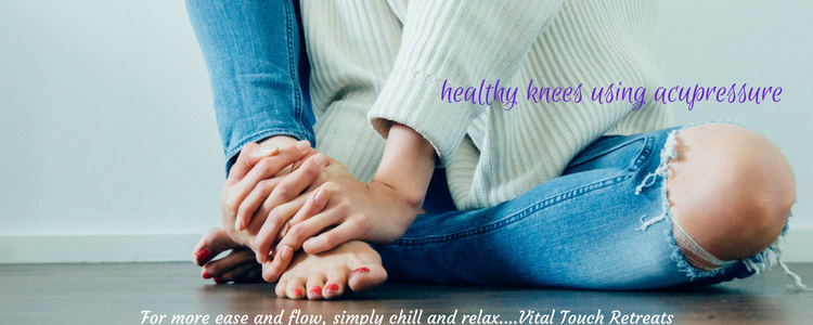 How to have healthy and flexible knees using acupressure
