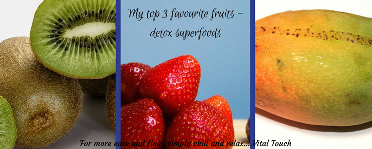 Here's my top 3 most favourite detox fruity superfoods