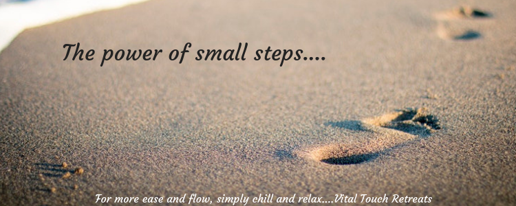 Small steps with Great Love to change your life