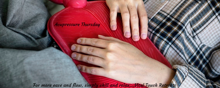 How to find relief from painful stomach using acupressure