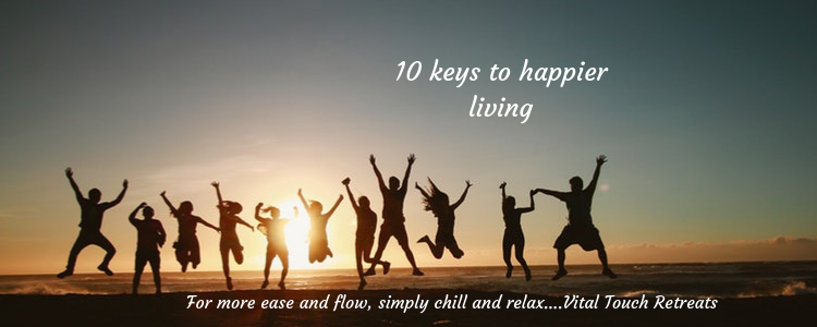 10 Keys to happier living according to Action for Happiness