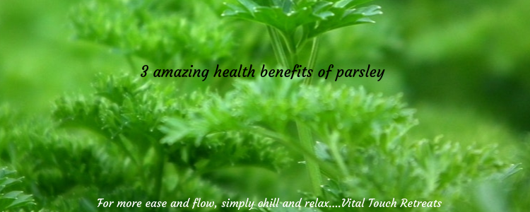 3 amazing health benefits of parsley