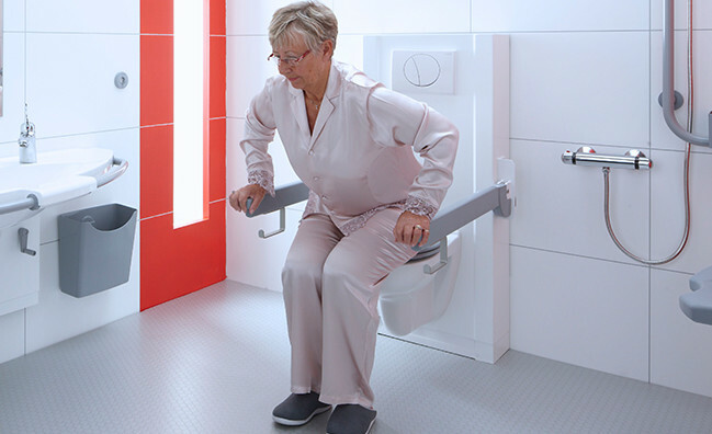 sensor Samenhangend Slechte factor Mindervalide toilet - Badkamer hulpmiddelen - Bano Benelux