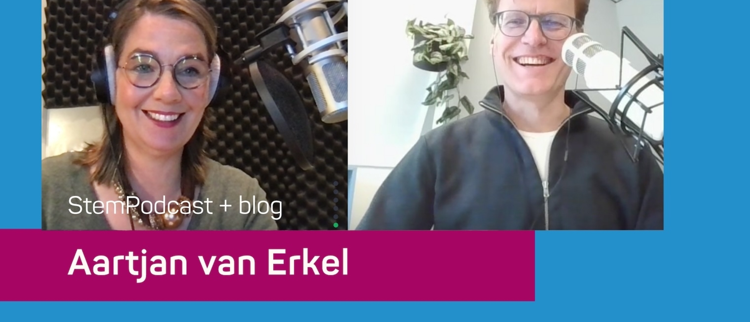 Copywriter Aartjan van Erkel in de StemPodcast: ‘Goed spreken is gewoon in je enthousiasme gaan zitten'