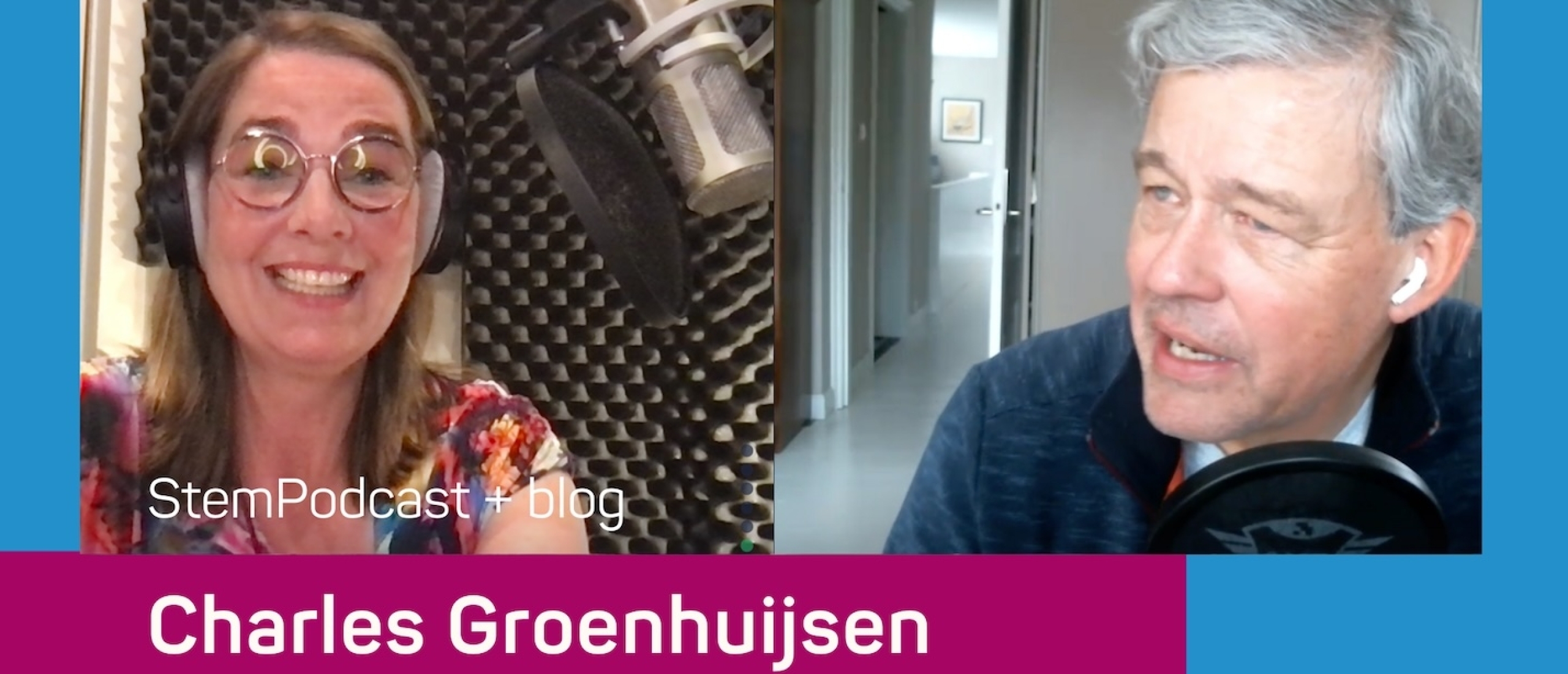 Tv-presentator Charles Groenhuijsen in de StemPodcast: ‘Pauzes zijn zwaar onderschatte retorische middelen’