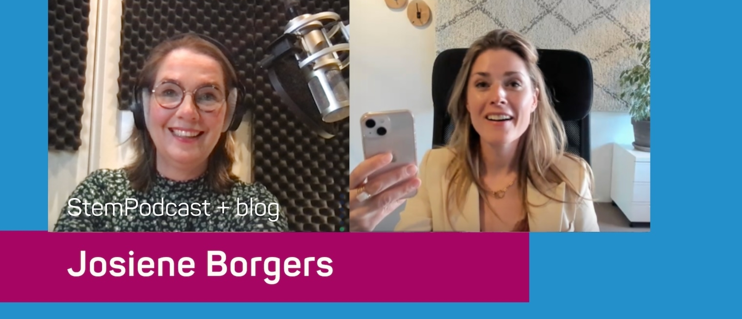 Businesscoach Josiene Borgers in de StemPodcast: ‘Hoe het onderbewustzijn doorklinkt in je stem: magisch interessant’
