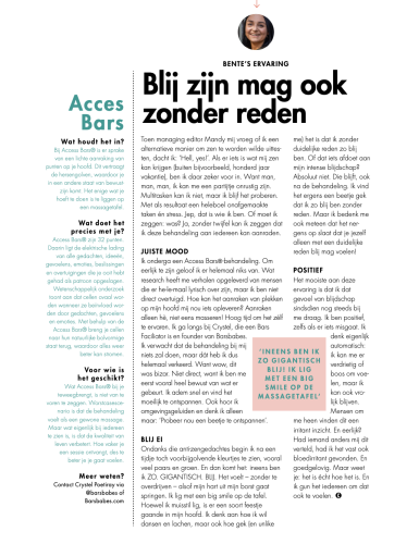 access bars energetische facelift yoga amsterdam bluebirds barsbabes mindset coach bewustzijn