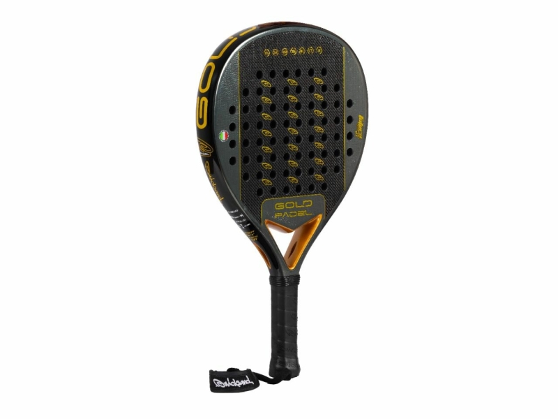 Quicksand Goldpadel 2026 3K Padelracket preventie padelarm / tennisarm / tennis elleboog