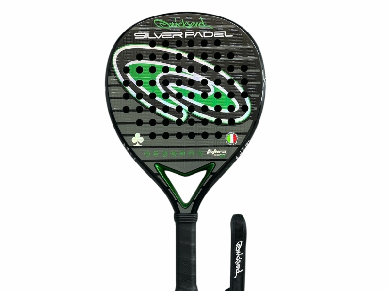 Quicksand Silverpadel 2025 front Quicksand Silverpadel 2025 preventie padelarm