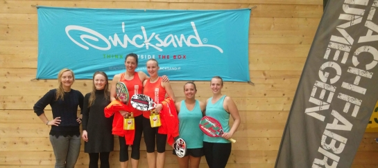 Winners Quicksand ITF Beachtennis Tournament Winnaars internationaal beachtennis toernooi Beachfabriek Quicksand
