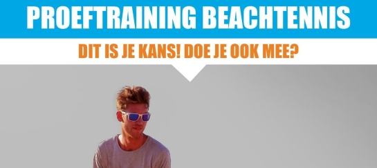 Werven indoor beachtennis training lessen bij Beachfabriek Nijmegen
