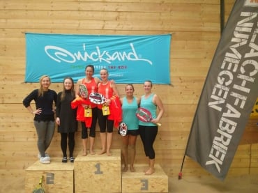 Winnaars internationaal beachtennis toernooi Beachfabriek Quicksand