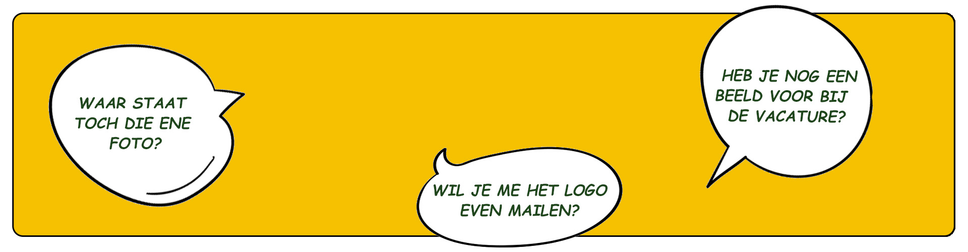 herkenbare communicatie medewerker