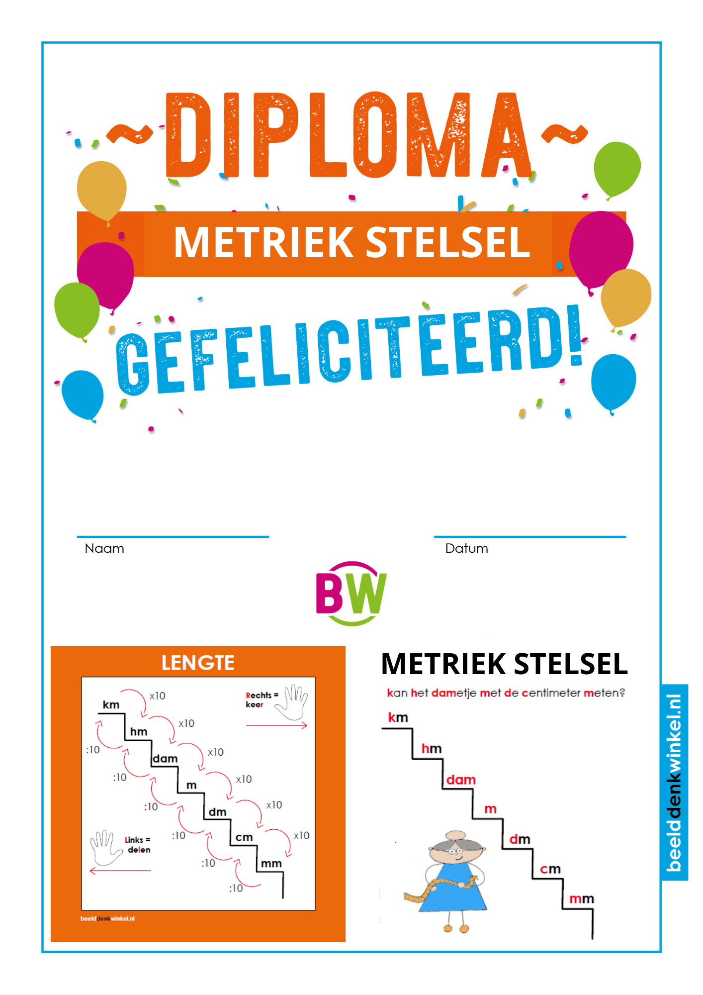 Diploma lengte