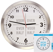 Educatieve klok met handleiding