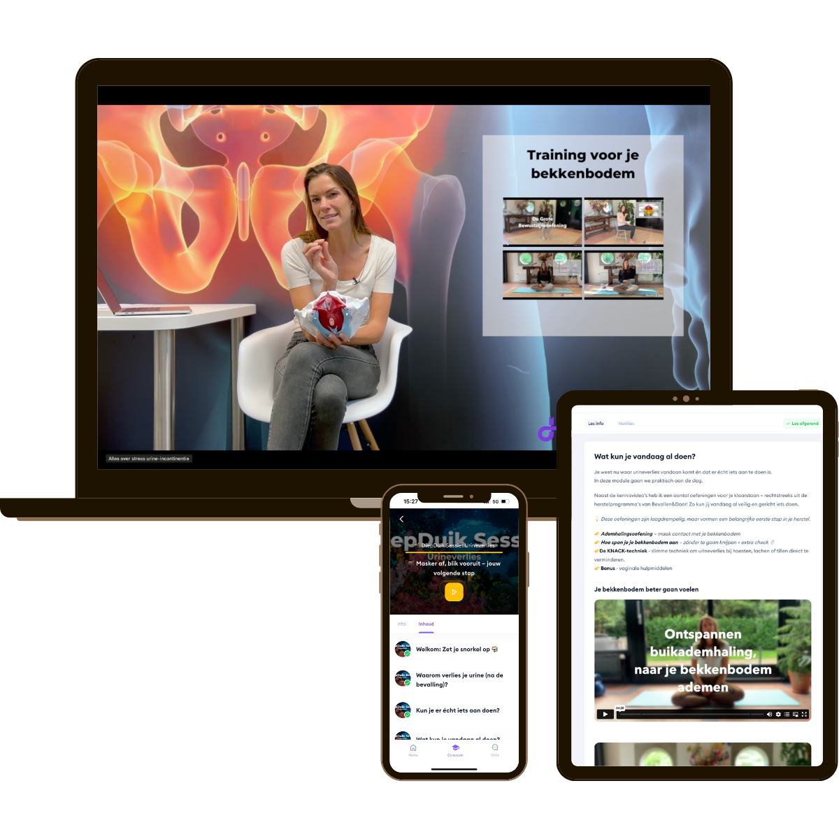 Bekkenfysiotherapie bij urineverlies