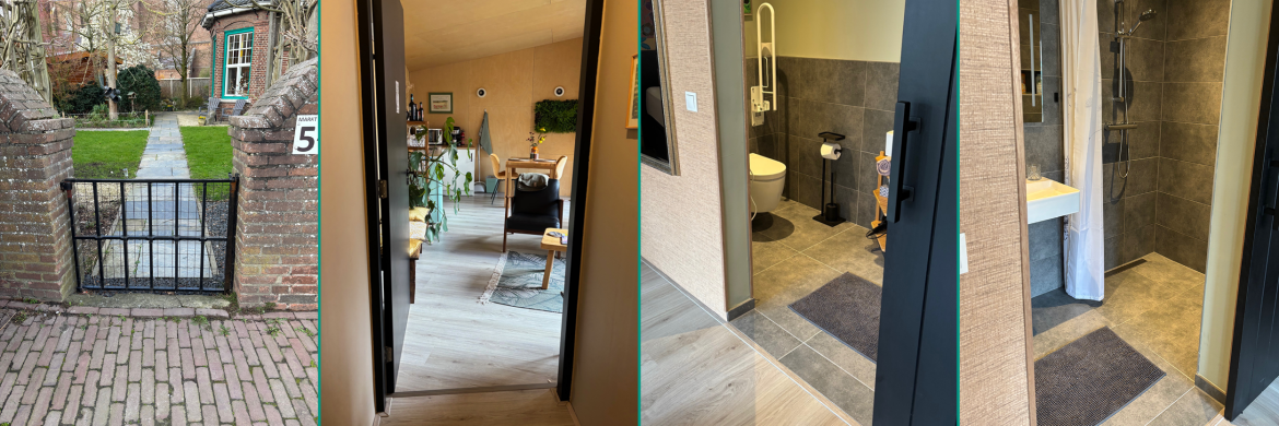 kamer zeer toegankelijk voor mensen met een beperking