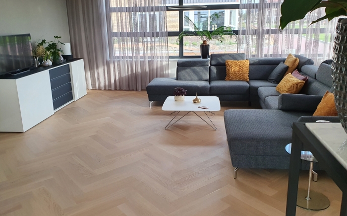 eiken visgraat crema B-protect