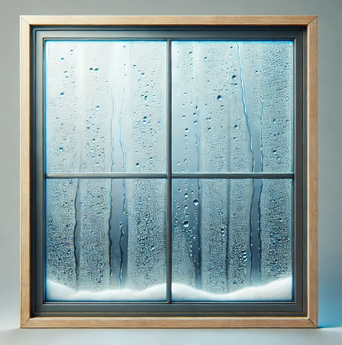 driedubbel glas nadeel condens condensvorming op het driedubbel glas door te hoge isolatie