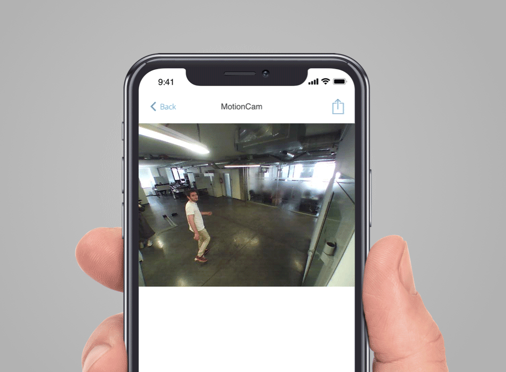 AJAX MotionCAM in action