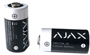 AJAX CR123A batterij