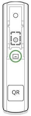 AJAX DoorProtect Plus handleiding draaddetector aansluiten